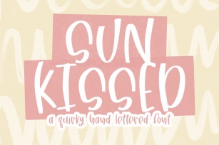 Sun Kissed Hand Lettered Font Download