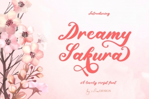 Dreamy Sakura Font Download