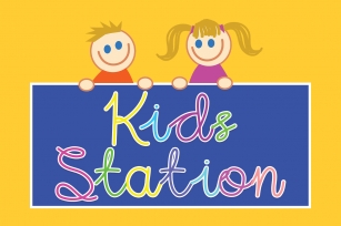 Kids Station Font Download