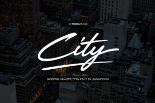 City Font Download