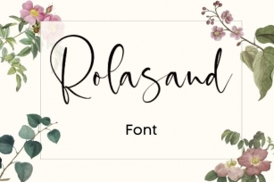 Rolasand Font Download