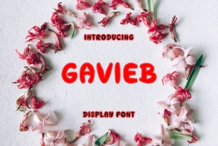 Gavieb Font Download