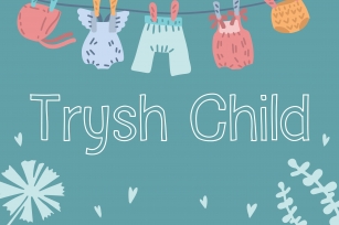 Trysh Child Font Download
