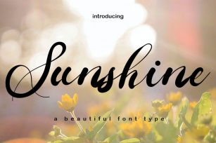Sunshine Font Download