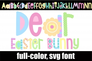 Dear Easter Bunny Font Download
