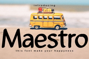 Maestro Font Download