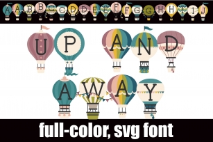 Up and Away Font Download