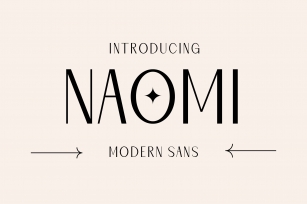 Naomi Modern Sans Font Download