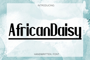 AfricanDaisy Font Download