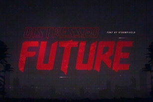 Distressed Future Font Download