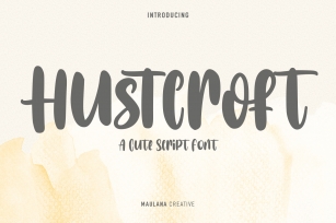 Hustcroft Font Download