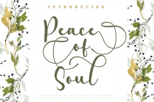 Peace of Soul Font Download