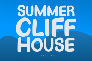 Summer Cliff House Font Download