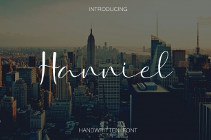 Hanniel Font Download