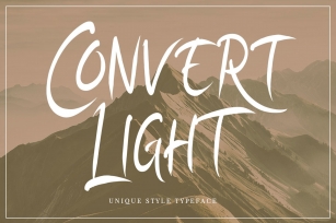 Convert Light Font Download