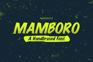 Mamboro Font Download