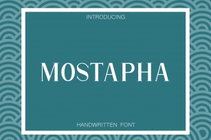 Mostapha Font Download