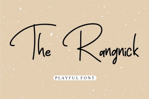 The Rangnick Font Download