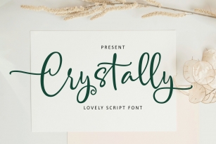 Crystally Script Font Download