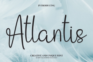 Atlantis Font Download