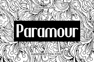 Paramour Font Download