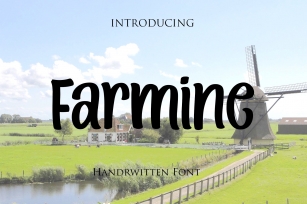 Farmine Font Download