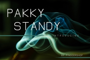 Pakky Standy Font Download