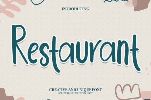 Restaurant Font Download