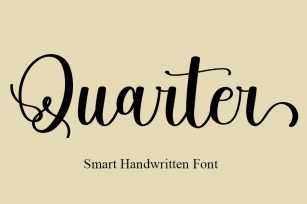 Quarter Font Download