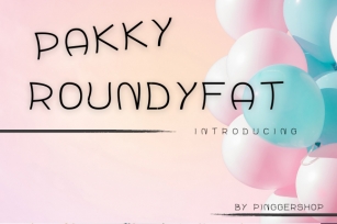 Pakky Roundyfat Font Download