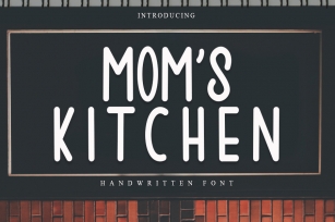 Moms Kitchen Font Download