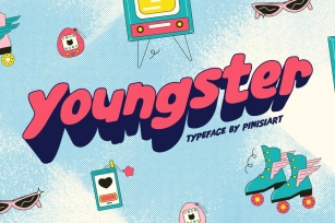 Youngster - Fun Display Font Font Download