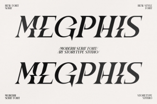 MEGPHIS Typeface Font Download