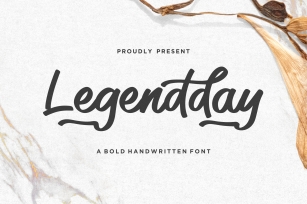 Legendday Font Download