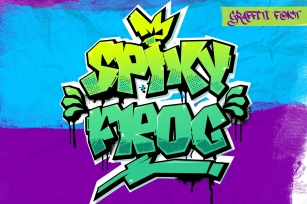 Spiky Frog Font Download
