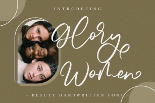 Glory Women Font Download