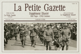 La Petite Gazette - Serif Typeface Font Download