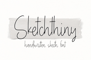 Sketchthiny Font Download