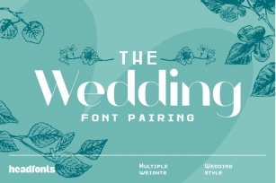 Wedding Font Pairing II Font Download
