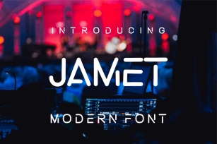 Jamet Modern Font Font Download
