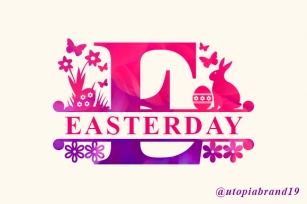 Easterday Monogram Font Download