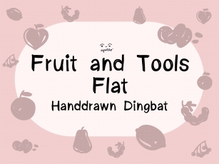 Fruits and Tools Font Download