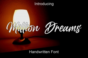 Million Dreams Font Download