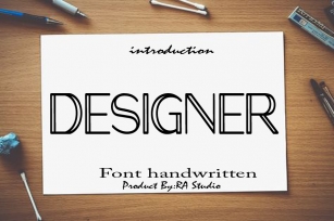 Designer Font Download