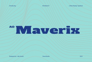 AO Maverix Font Download