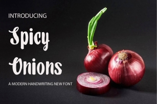 Spicy Onions Font Download