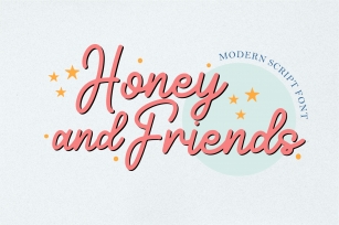 Honey and Friends Font Download
