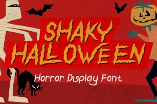 Shaky Halloween Font Download