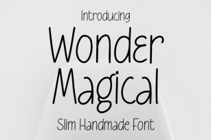 Wonder Magical Font Download