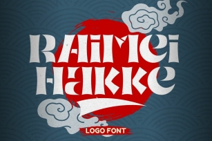 Raimei Hakke Font Download